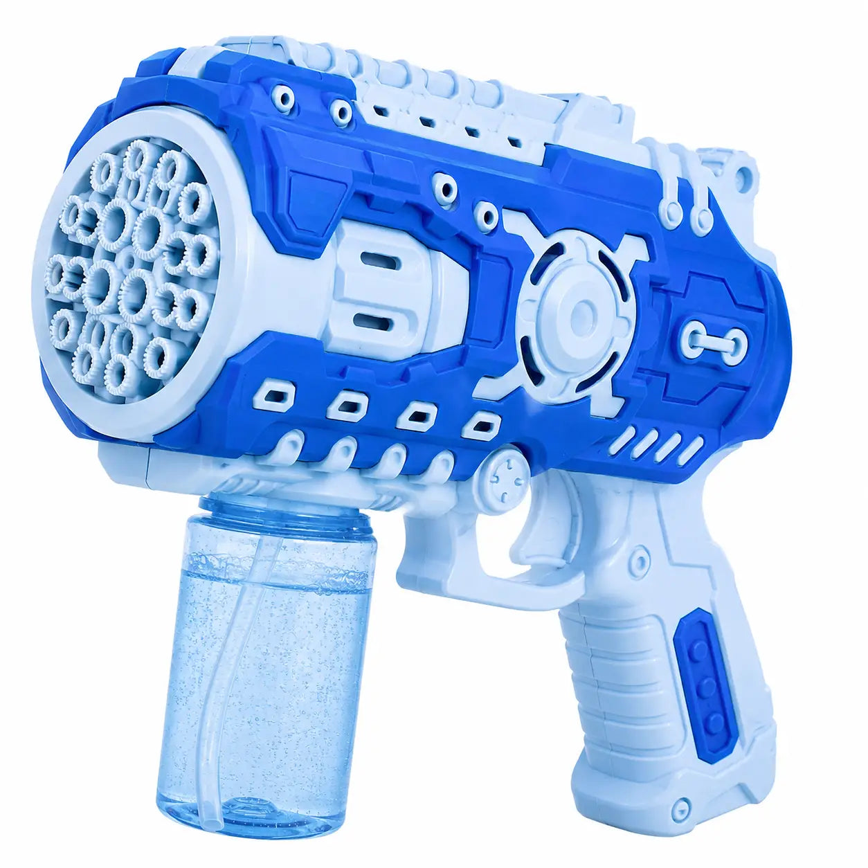 Mini Bubble Gun Toy for Kids | Automatic Bubble Blower with LED Lights & Bubble Solution