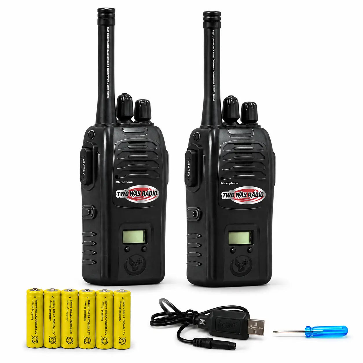 yixu-2pcs-walkie-talkie-accessories-front-view