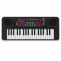 Black BIGFUN 37-key electronic keyboard for kids with colourful controls and built-in speakers