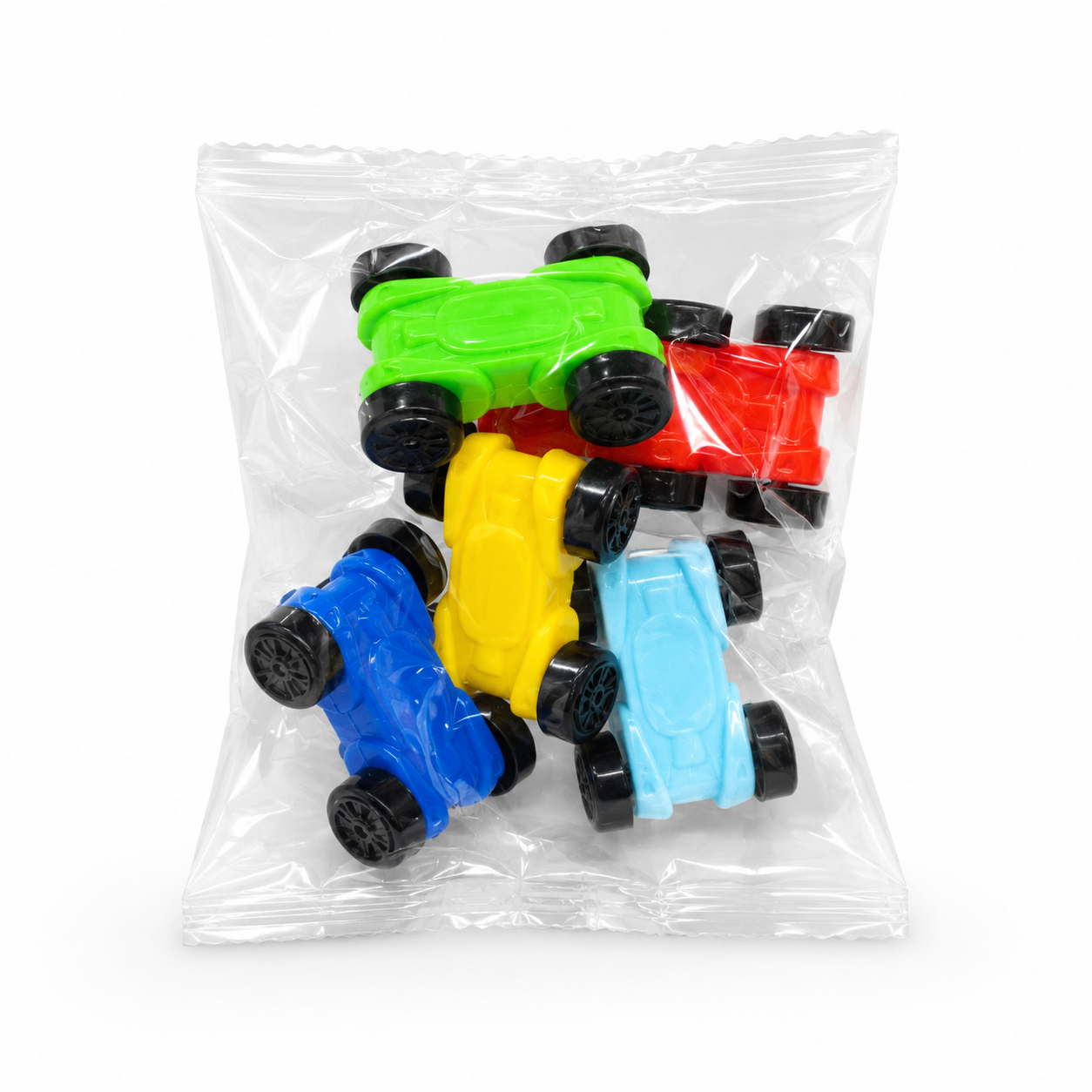Colourful mini racing cars supplied with Car Ramp Racer kids track toy