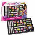 Crystal Chic jewellery-making kit displayed with retail box and open compartment bead organiser
