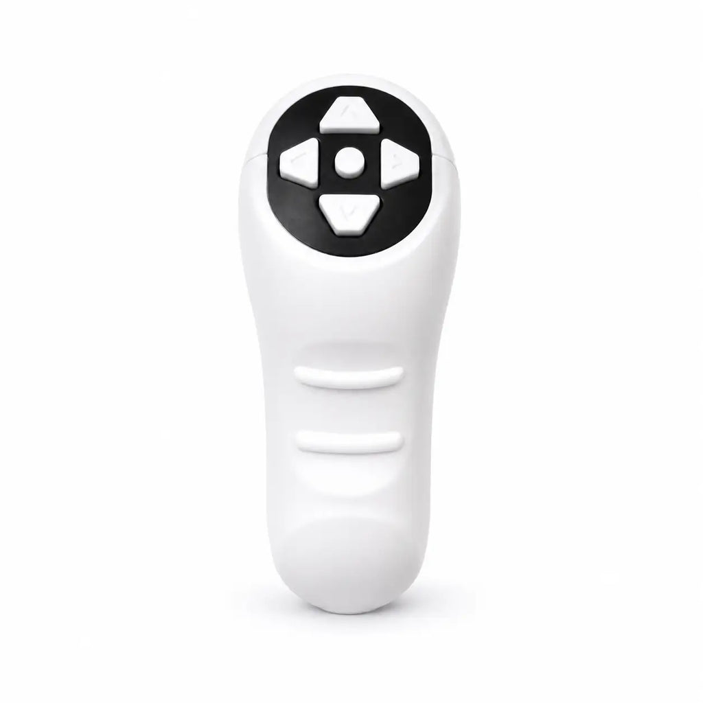 White handheld remote controller for kids remote control express train set