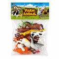 Farm Animal kids toy figure set with assorted animals fences and tree accessories in packaging