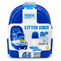 Medical Backpack Series Litter Docs play house kit in a blue hard-shell backpack case with a white front label, shown on a white background.