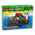 My World 824 252+ piece building blocks set retail box shown in angled front product view