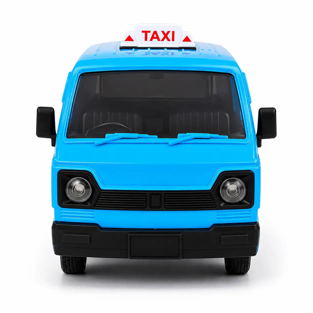 RC Suzuki Bolan Hi Roof Taxi Remote Control Car for Kids - Red | Spray, Lights & Music