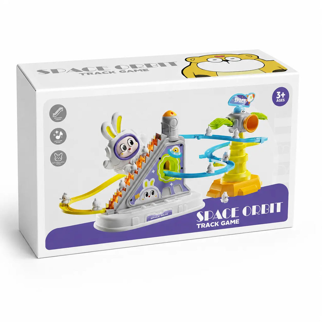 Space Orbit Track Game kids toy packaging front view for ages 3 years and above